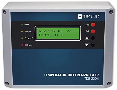 H-Tronic Solar-Temperatur-Differenzregler TDR 2004