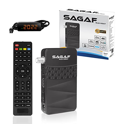 LEYF & Sagaf SUD-0507 Mini Sat Receiver DVB-S2...