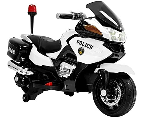 Lean Kindermotorrad Elektromotorrad Police 12 V...