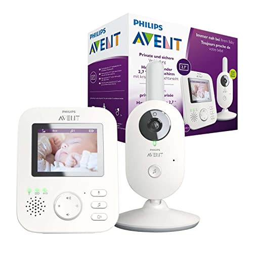 Philips AVENT Video Babyphone mit Kamera,...