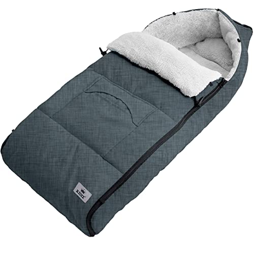 KIDIZ® Babyfußsack Baby Fußsack Winterfußsack...