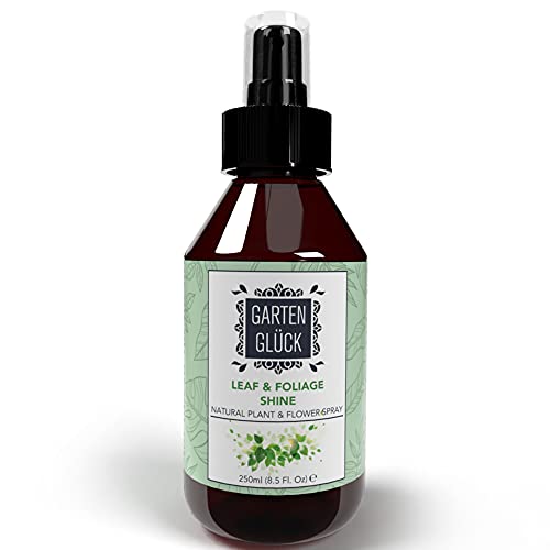 GARTEN GLÜCK - Natürliches Blattglanzspray für...