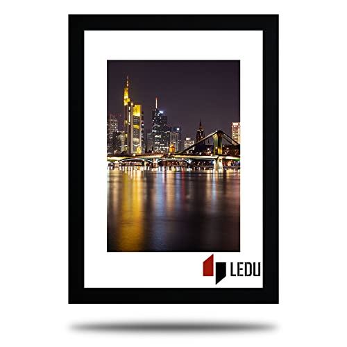 LEDU® 3er Set Bilderrahmen | Schwarz | 21x30 cm...