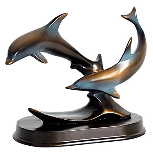 WQQLQX Statue Harz Skulptur Tier Statue Ornamente...