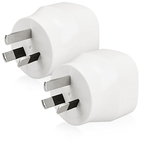 kwmobile 2X Reiseadapter Australien Typ-I - Schuko...