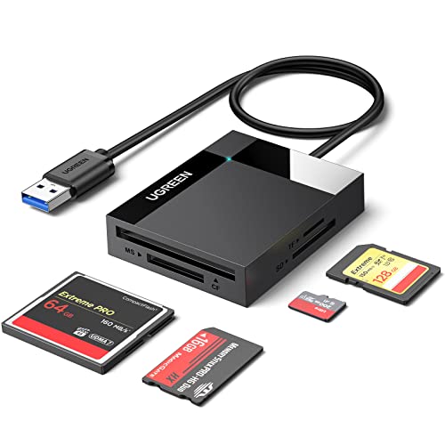 UGREEN USB 3.0 Kartenleser 4 in 1 Kartenlesegerät...