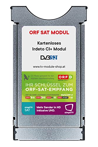 ORF DIGITAL DIREKT irdeto CI+ Modul Dual...