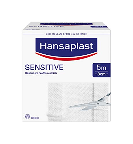 Hansaplast Sensitive Pflaster (5 m x 8 cm),...
