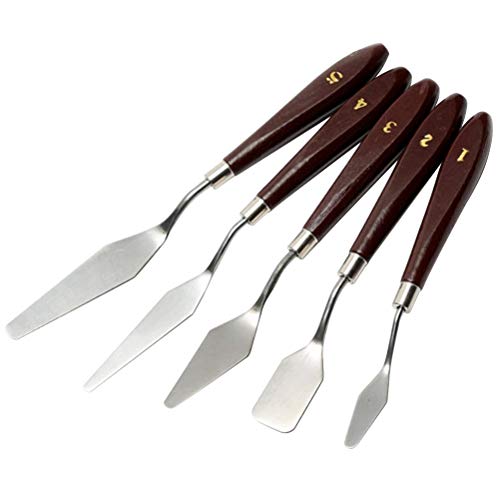 5pcs Malmesser Malspachtel Künstler Set für...