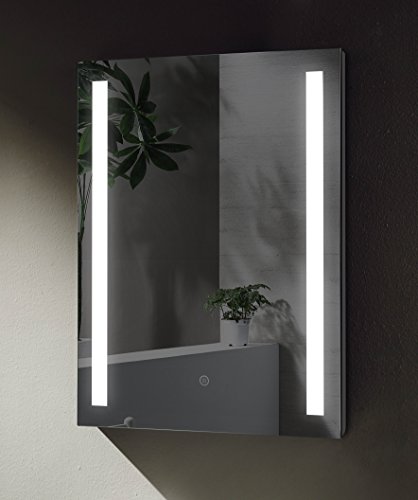 SGSpiegel Badspiegel mit seitlicher LED...