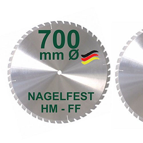 HM Sägeblatt 700 x 30 mm NAGELFEST FF Hartmetall...