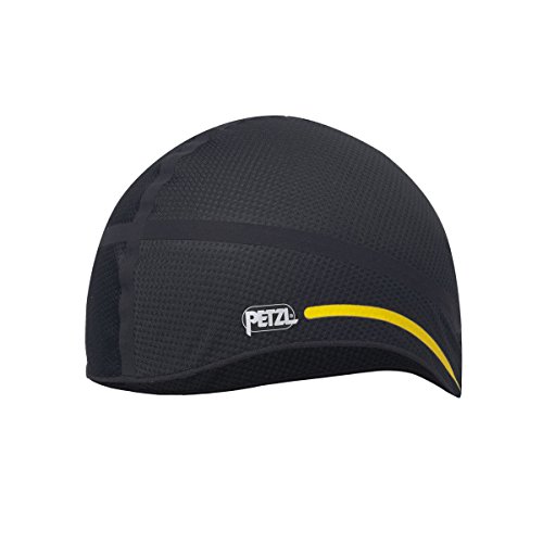PETZL HAT Liner 2 Helm, Black/Yellow, L/XL