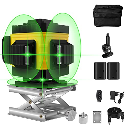 Kreuzlinienlaser GrüN, 3X360° GrüNer 12...