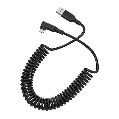 Lightning Kabel Kurz Spiralkabel | Apple MFI...