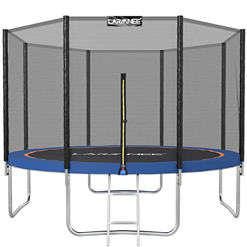 LARMNEE Trampolin Ø 366 cm, Kindertrampolin...