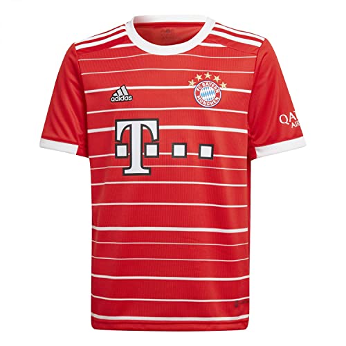 adidas Jungen Fcb Kurzes Fu ballhemdhemd, Rot, 140