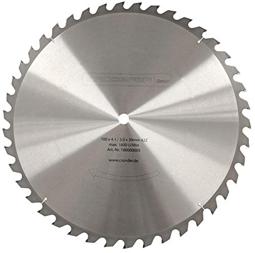 Kreissägeblatt 700mm Hartmetall bestückt 42Z...