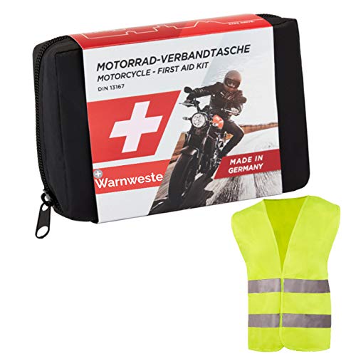 GoLab ® Motorrad Erste Hilfe Set - klein und...