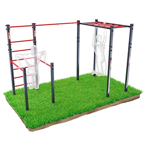 K-Sport: Calesthenics Turnstange für den Garten I...
