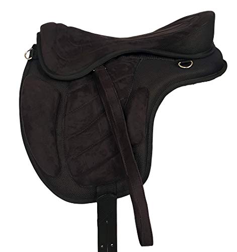 Baumloser Wanderreit Sattel LIBERTY Schwarz NEU+...