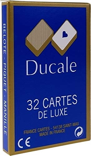 Jeu 32 cartes de luxe Ducale Boîte carton