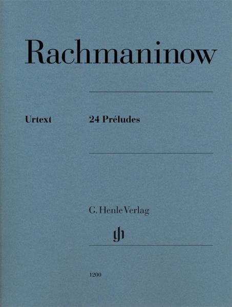 24 Préludes: Besetzung: Klavier zu zwei Händen...