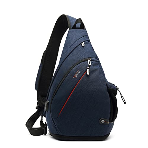 TUDEQU Crossbody Backpack Sling Chest Bag Backpack...