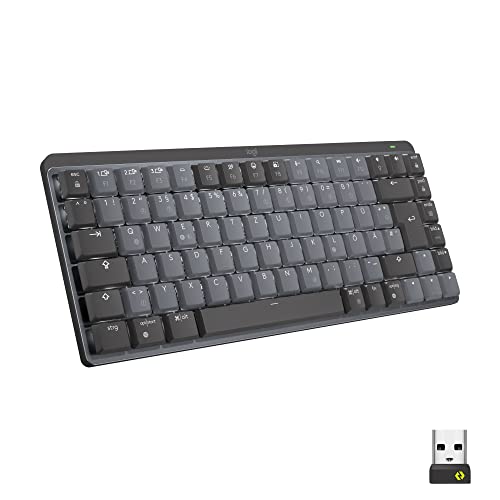 Logitech MX Mechanische kabellose Mini-Tastatur...