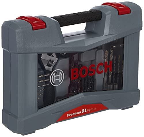 Bosch Professional 91tlg. Bits und Bohrer Premium...