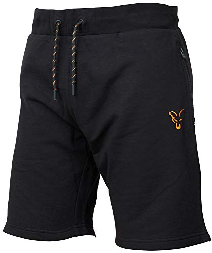 Fox Collection Black Orange LW Shorts - Kurze...