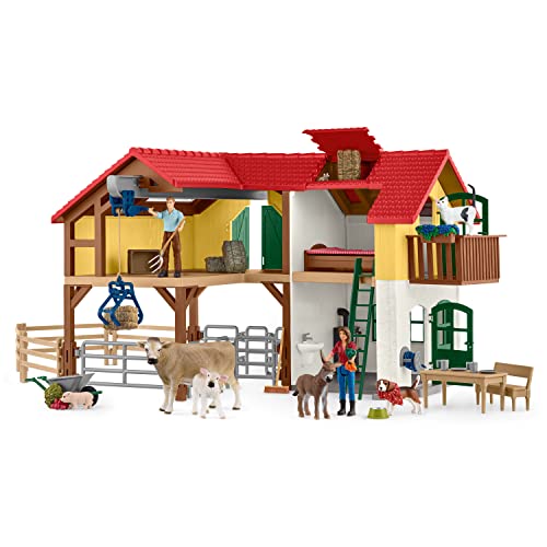 Schleich 42407 Farm World Spielset - Bauernhaus...