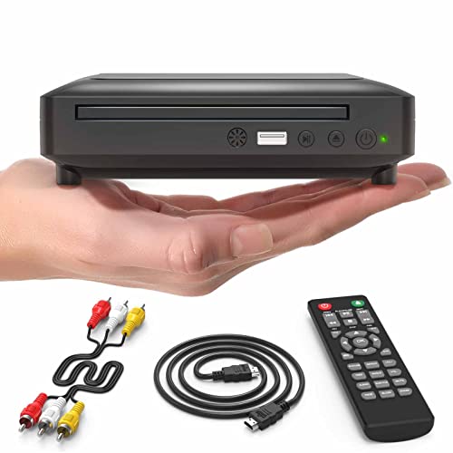 Mini DVD-Player für TV HD DVD CD Player mit 1080P...