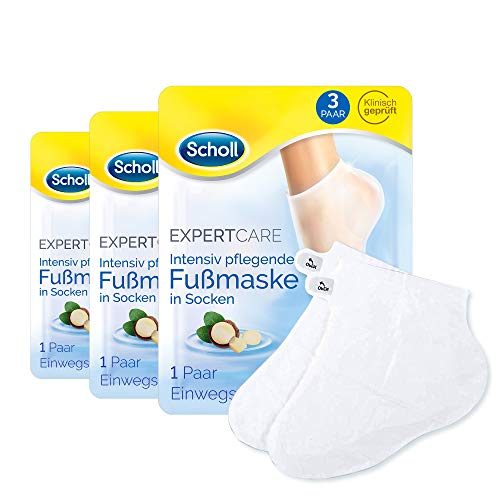 Scholl EXPERTCARE Intensiv pflegende Fußmaske in...
