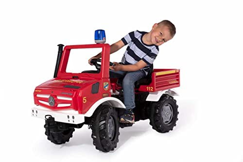 Rolly Toys Unimog Feuerwehr Tretauto ab 3 Jahren |...