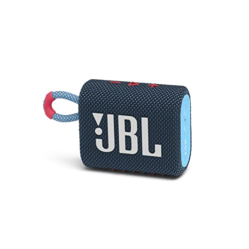 JBL GO 3 kleine Bluetooth Box in Blau und Pink –...