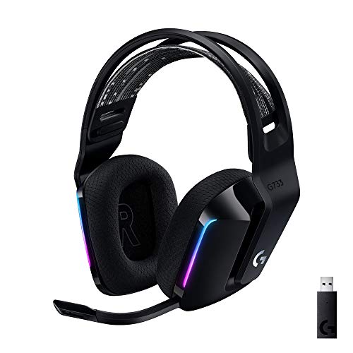 Logitech G733 LIGHTSPEED kabelloses Gaming-Headset...