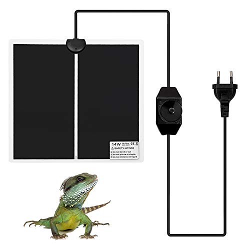 COMTERVI Reptil Heizmatte Terrarium Heizmatte...