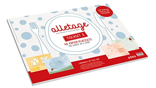 alletage - Tischset 2: 48 Papier-Platzsets für...