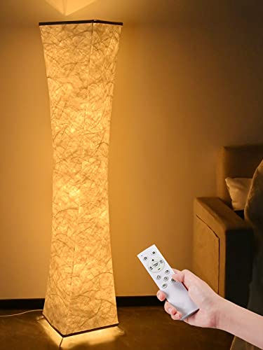 Anten RGB LED Stehlampe Wohnzimmer Dimmbar, 15W...