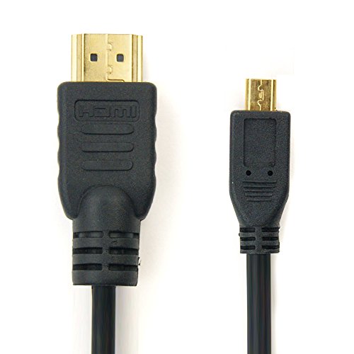 subtel Micro HDMI Type D Kabel 1.5m kompatibel mit...