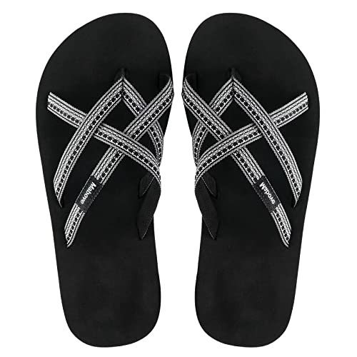 Damen Flip Flops Arch Support Badelatschen Mode...