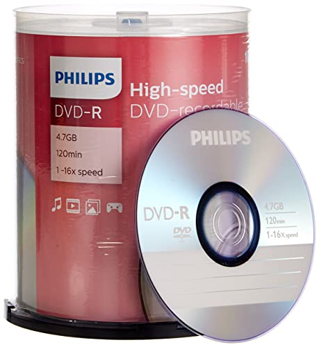 Philips DVD-R Rohlinge (4.7 GB Data/ 120 Minuten...