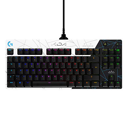 Logitech G PRO K/DA Mechanische Gaming-Tastatur,...