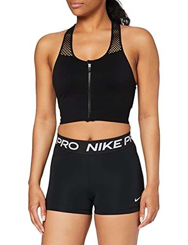 Nike Women's W Np 365 Short 3', Black/White, S