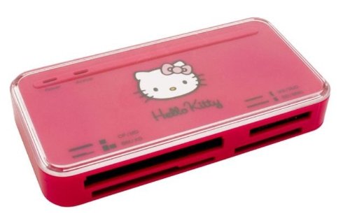 Saitek Hello Kitty 53-in-1 Kartenleser pink