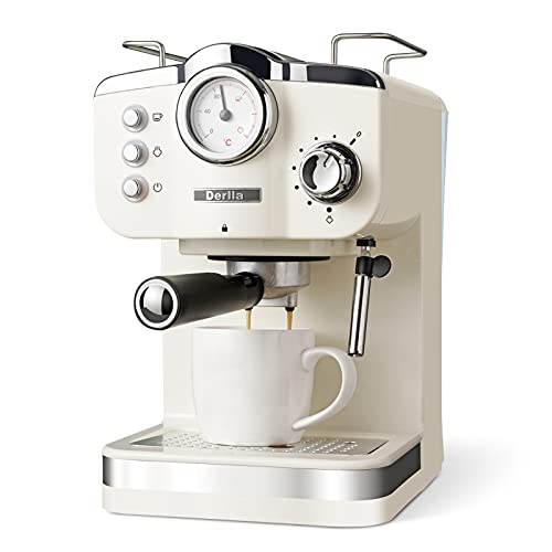 Derlla Retro-Kaffeemaschine,...