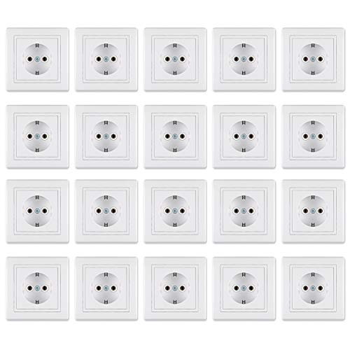 Steckdosen 20er-Set - Vorteilspack | 20 x...