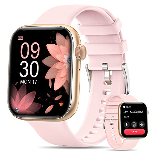 Smartwatch Damen 1.8 Zoll HD Touchscreen,...