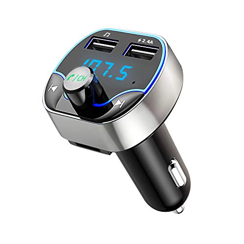 Bluetooth FM Transmitter, Hotchy Bluetooth Auto...