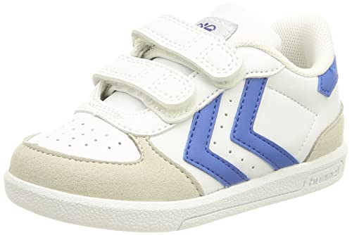 hummel Victory Sneaker, White/Blue, 29 EU